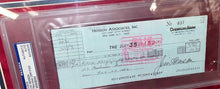 Load image into Gallery viewer, Jim Henson Autographed &amp; Signed Bank Check Framed The Muppets Collage