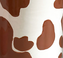 Load image into Gallery viewer, Cow Print Column Vase
