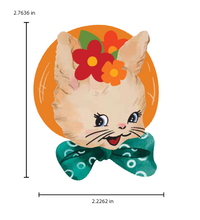 Load image into Gallery viewer, Bunny Bloom Brooch by Lipstick &amp; Chrome