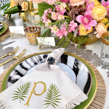 Load image into Gallery viewer, Zebra placecard holders, set of two