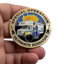 Load image into Gallery viewer, EL8-007 Ultimate Scrooge Task Force FBI ATF Special Agent Metro Nashville Police Department Challenge Coin RV Explosion 2020