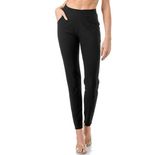 Load image into Gallery viewer, Scuba Pants in Black | Skinny Pants Elastic Waist with Back Pockets