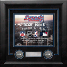 Load image into Gallery viewer, Seattle Seahawks Custom NFL Football 8x10 Picture Frame Kit (Multiple Colors)