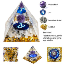 Load image into Gallery viewer, Your Zodiac Essence Crystal Pyramid