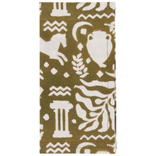 Load image into Gallery viewer, Set of 4 Olympus Block Print Napkins | Table Dinner Cloth Napkin | 18" x 18"