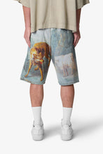 Load image into Gallery viewer, Sheep Hounded Denim Shorts - Multi