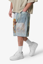 Load image into Gallery viewer, Sheep Hounded Denim Shorts - Multi
