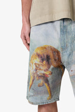 Load image into Gallery viewer, Sheep Hounded Denim Shorts - Multi