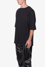 Load image into Gallery viewer, Sheer Gauze Tee - Black