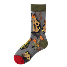Load image into Gallery viewer, Sheer Plant Lover Socks in 5 Nature-Inspired Styles [Fits Size 5-9]