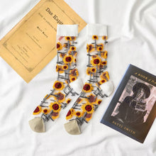 Load image into Gallery viewer, Sheer Plant Lover Socks in 5 Nature-Inspired Styles [Fits Size 5-9]