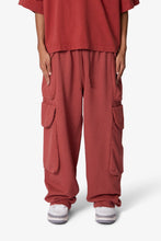 Load image into Gallery viewer, Side Cargo Pocket Sweatpants - Rust