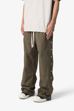 Load image into Gallery viewer, Side Snap Nylon Pants - Olive