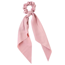 Load image into Gallery viewer, Silky Scarf Pony Holder (13 Color Options) | Scrunchie Hair Accessories