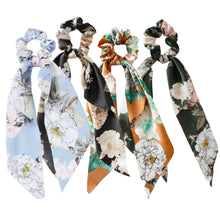 Load image into Gallery viewer, Silky Scarf Pony Holder (13 Color Options) | Scrunchie Hair Accessories