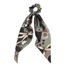 Load image into Gallery viewer, Silky Scarf Pony Holder (13 Color Options) | Scrunchie Hair Accessories