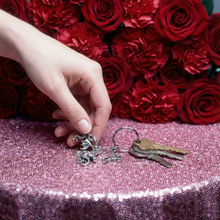 Load image into Gallery viewer, Silver Unicorn Fantasy Charms Lightweight Keychain in Silver