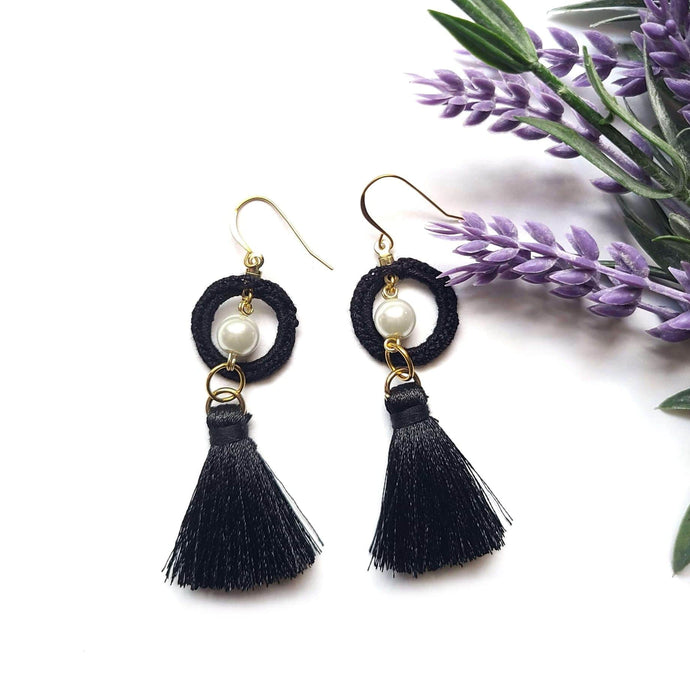 Single Pearl Tassels