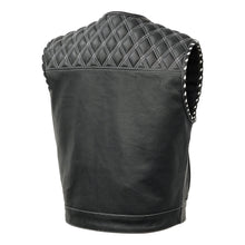 Load image into Gallery viewer, Blaze Lowcut Chrome Phantom Men's Leather Vest