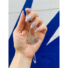 Load image into Gallery viewer, Slothy McSloth Necklace in Silver