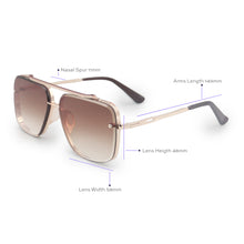 Load image into Gallery viewer, Smaller Bella Coffee - Tangle Free Aviator Sunglasses