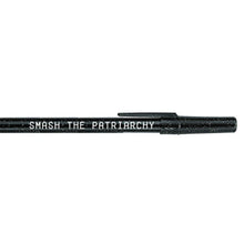 Load image into Gallery viewer, Smash the Patriarchy Black Sparkle Pen Pack - 36 Pens