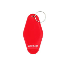 Load image into Gallery viewer, Smasher of the Patriarchy Feminist Motel Keychain in Red