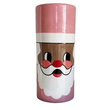 Load image into Gallery viewer, Smiling Santa Column Vase