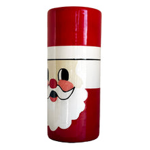 Load image into Gallery viewer, Smiling Santa Column Vase
