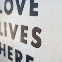 Load image into Gallery viewer, Love Lives Here Artwork