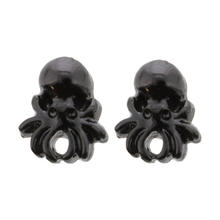 Load image into Gallery viewer, Sourpuss Earrings | Black Octopus Nautical Design