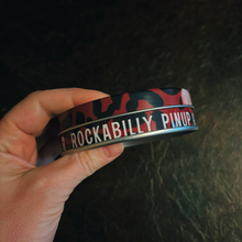 Load image into Gallery viewer, Sourpuss Nudie Coasters | Rockabilly Pin-Up Girls Set of Four | Metal &amp; Cork Retro Drinkware with Storage Tin