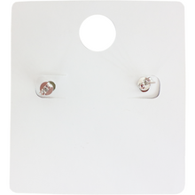 Load image into Gallery viewer, Sourpuss Pepperoni Pizza Studs Earrings | Quirky Food Jewelry