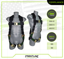 Load image into Gallery viewer, Frontline 310VQC Patriot Vest Style Harness with Airflo and Quick Connect Buckles - Made in USA XL