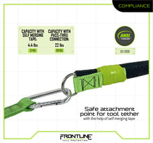 Load image into Gallery viewer, Frontline ACTLDR ToolGrip 4 lbs Webbing Tool D-Ring Anchor