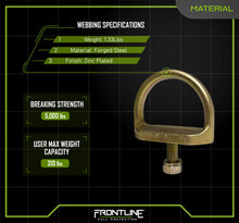 Load image into Gallery viewer, Frontline STB01 Steel Bolt Threaded Anchor