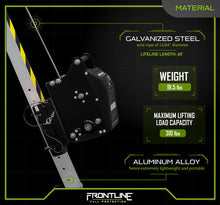 Load image into Gallery viewer, Frontline TAN10RU MEGApod Confined Space Kit 10' Aluminum Tripod with 60' Winch