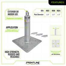 Load image into Gallery viewer, Frontline Commercial Roof Anchor 12"