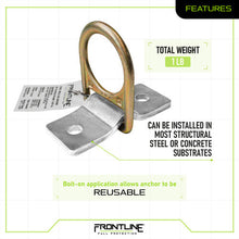 Load image into Gallery viewer, Frontline SBW01 Weld/Bolt-on Steel and Concrete Anchor