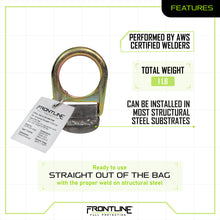 Load image into Gallery viewer, Frontline STW01 Weld-on Anchor