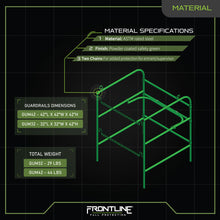 Load image into Gallery viewer, Frontline Manhole Guardrail 42" x 42" Yellow