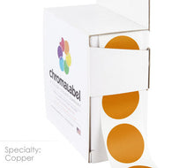 Load image into Gallery viewer, 1&quot; Permanent Round, Color-Code Dots: 1,000/Box