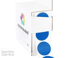 Load image into Gallery viewer, 1&quot; Permanent Round, Color-Code Dots: 1,000/Box