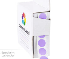Load image into Gallery viewer, 1/2&quot; Permanent Round, Color-Code Dot Stickers: 1,000/Box