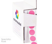 Load image into Gallery viewer, 1/2&quot; Permanent Round, Color-Code Dot Stickers: 1,000/Box