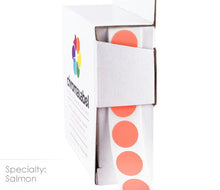 Load image into Gallery viewer, 1/2&quot; Permanent Round, Color-Code Dot Stickers: 1,000/Box