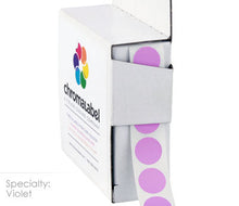 Load image into Gallery viewer, 1/2&quot; Permanent Round, Color-Code Dot Stickers: 1,000/Box