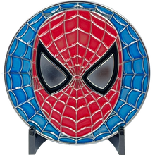 Load image into Gallery viewer, BL11-009 Homeland Spidey Challenge Coin Border Patrol CBP TSA FAM FEMA HSI ICE