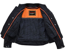 Load image into Gallery viewer, Speedster Black Men's Leather Motorcycle Jacket