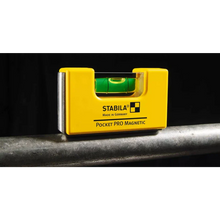 Load image into Gallery viewer, Stabila 11901 Pocket Level Pro w/ Holder